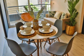 HOM I Centrico y Nuevo Depto 2D2B 2PAX Santiago
